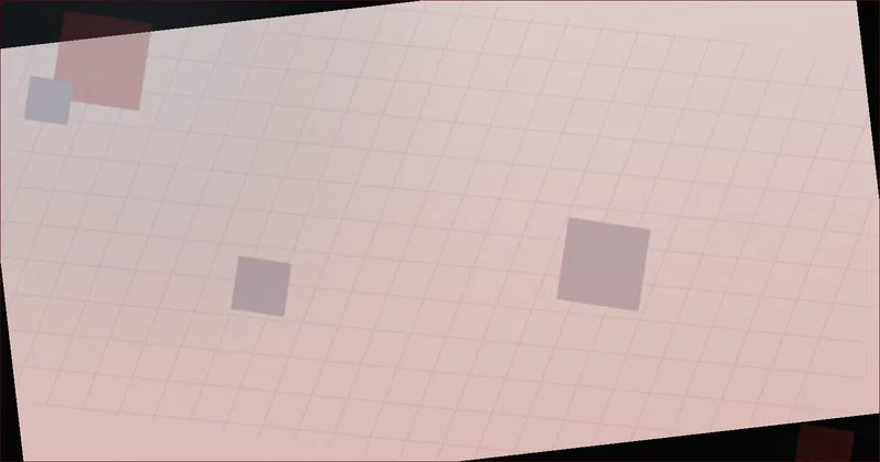 Translucent ghost car tracing a racing line around a circuit